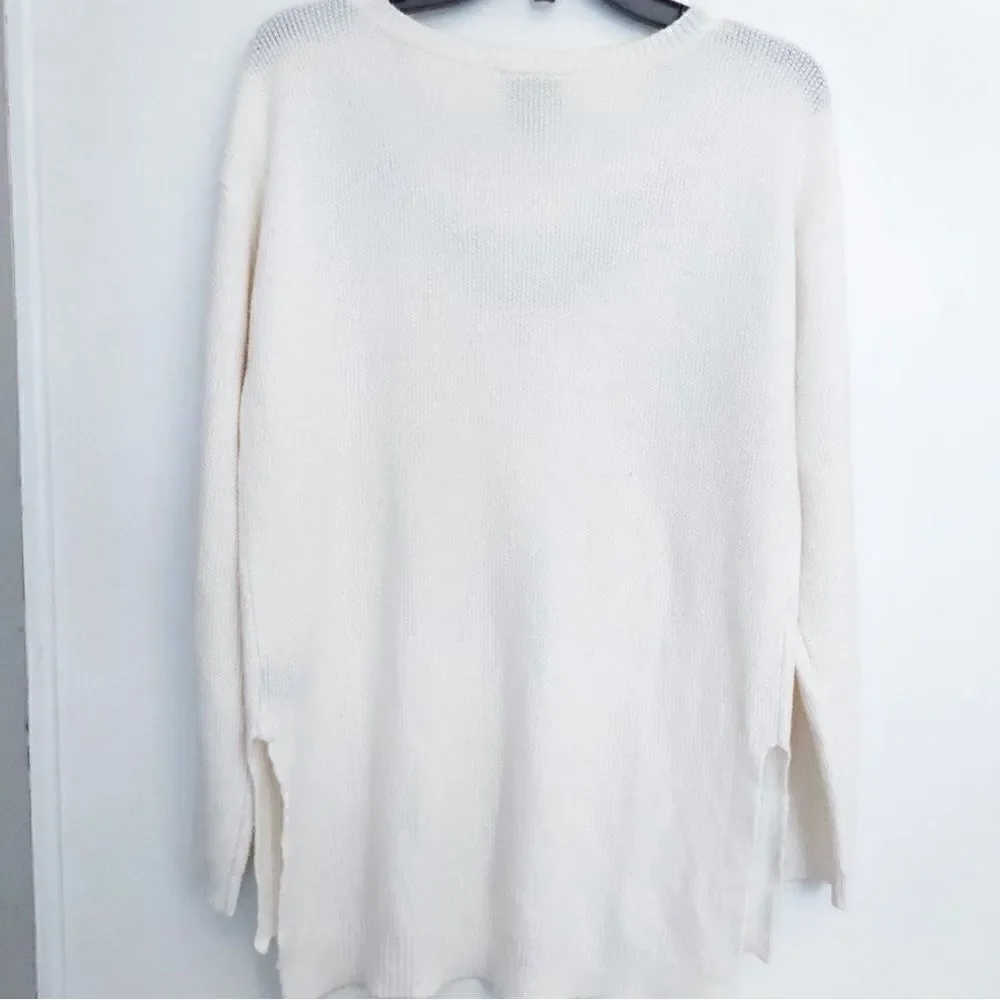 NICOLE Nicole Miller Embellished Beaded Sweater